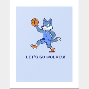 Let's Go Wolves Posters and Art